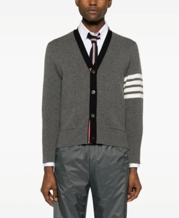 톰* 투인원 하프사선 메리노 브이넥 가디건수입고퀄(남녀공용)