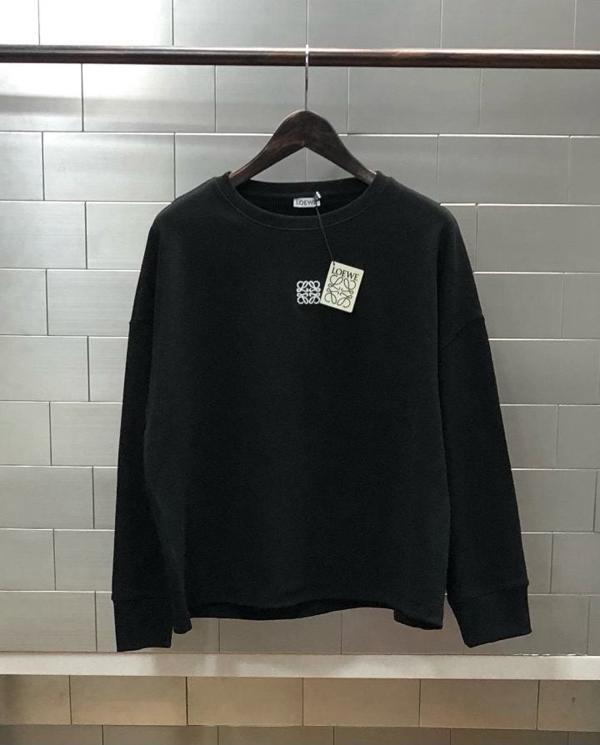 로** 로고자수 롱 슬리브