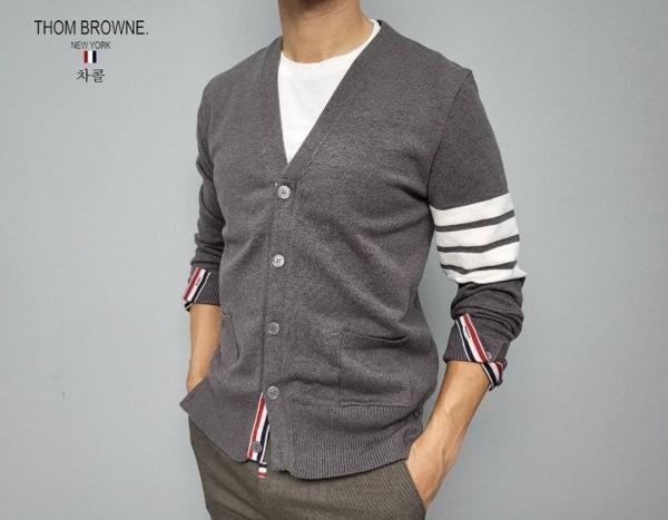 톰* New 스티치 사선 가디건