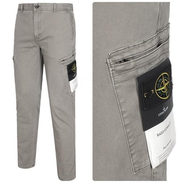 스* 사선지퍼 코튼 카고 와펜팬츠