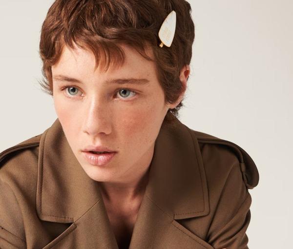 미*** 에나멜 메탈 헤어 클립