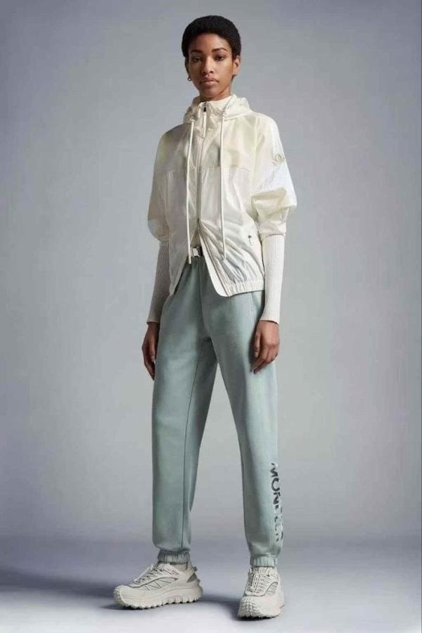 2332 후드 컬러 블록 재킷