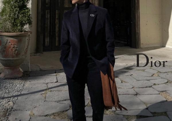 디* 옴므 코듀로이 투버튼 정장 세트(세미오버핏)