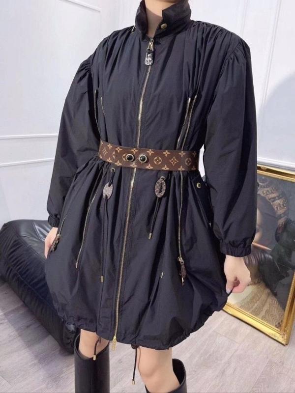 루* 지퍼 야상(벨트포함)