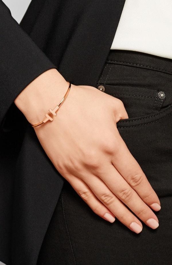 티** 터쿼이즈 와이어 브레이슬릿 팔찌수입최고급