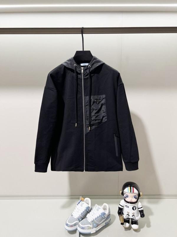 프** 나일론 포켓 후드 집업 자켓