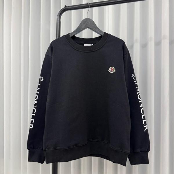 소매 더블로고 맨투맨