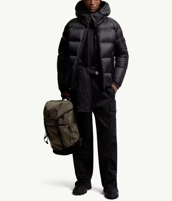 Couyere 후드 쇼트 다운 재킷