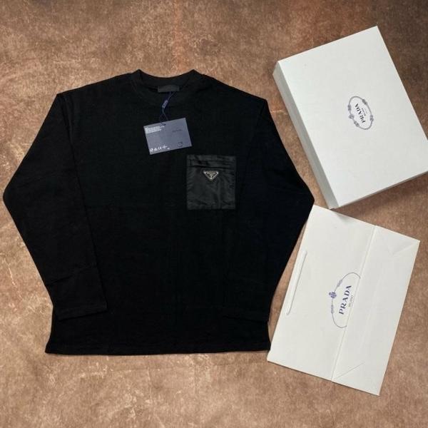 프** 나일론포켓 긴팔티