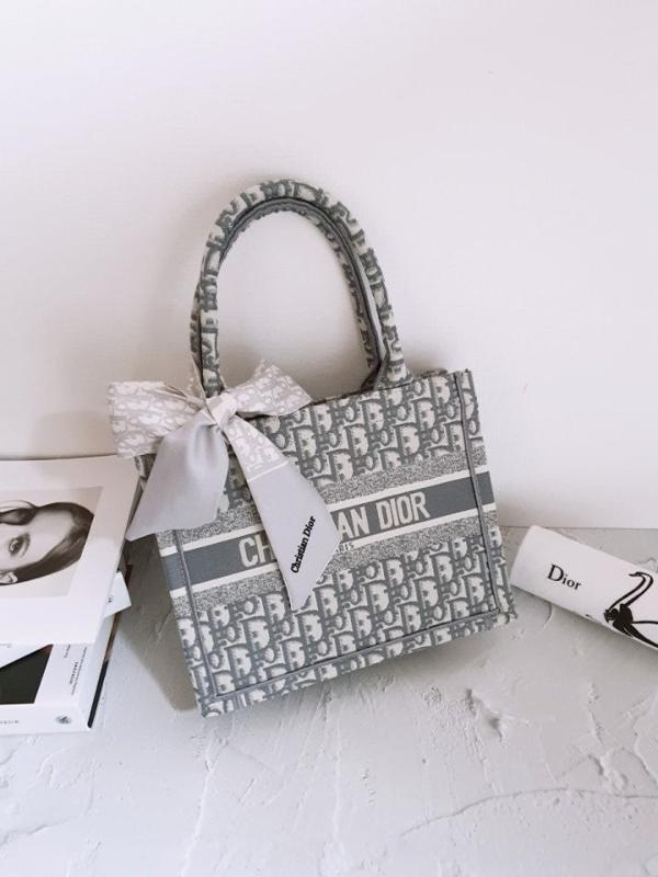 디* 오블리크  쁘띠스카프 북토트 백 스몰