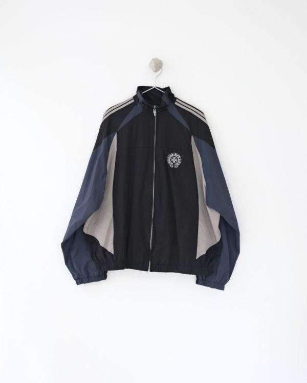 크* 홀스슈 자수 패치워크 트랙 자켓  수입