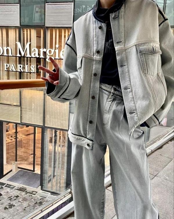 메* 마르지엘라 25 카라리스 데님 자켓  수입