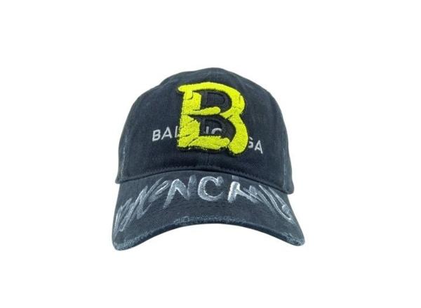 발**** 업사이클드 볼캡  블랙
