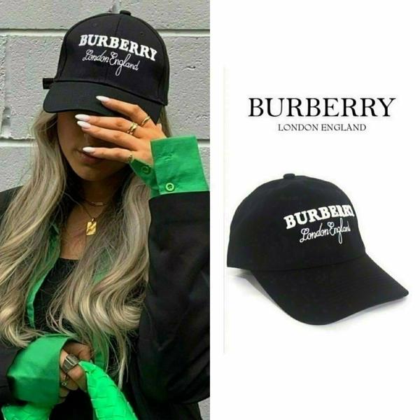 버** 수입 로고자수 볼캡