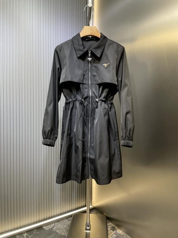 프** 롱 바람막이 코트 자켓