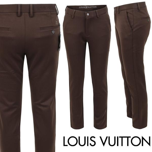 루* 스틸로고 캐시미어 슬랙스