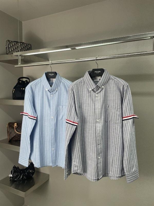 톰* 스트라이프 암밴드 셔츠