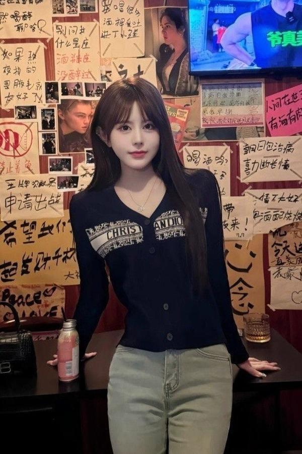 디* 오블리크 자가드 가디건 수입최고급