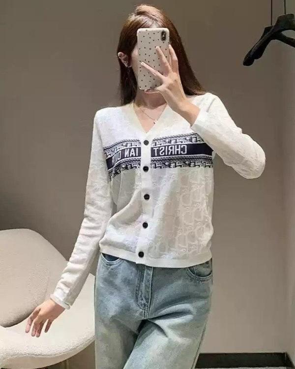 디* 오블리크 자가드 가디건 수입최고급