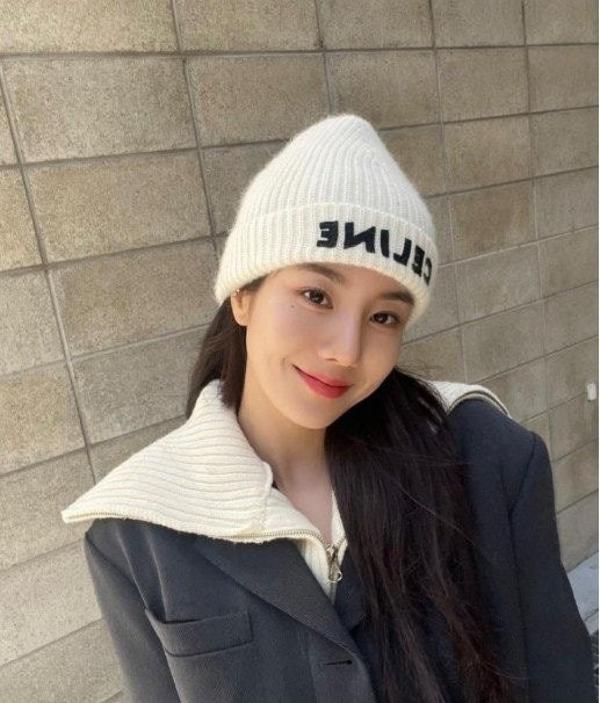 셀** 로고 자수 비니