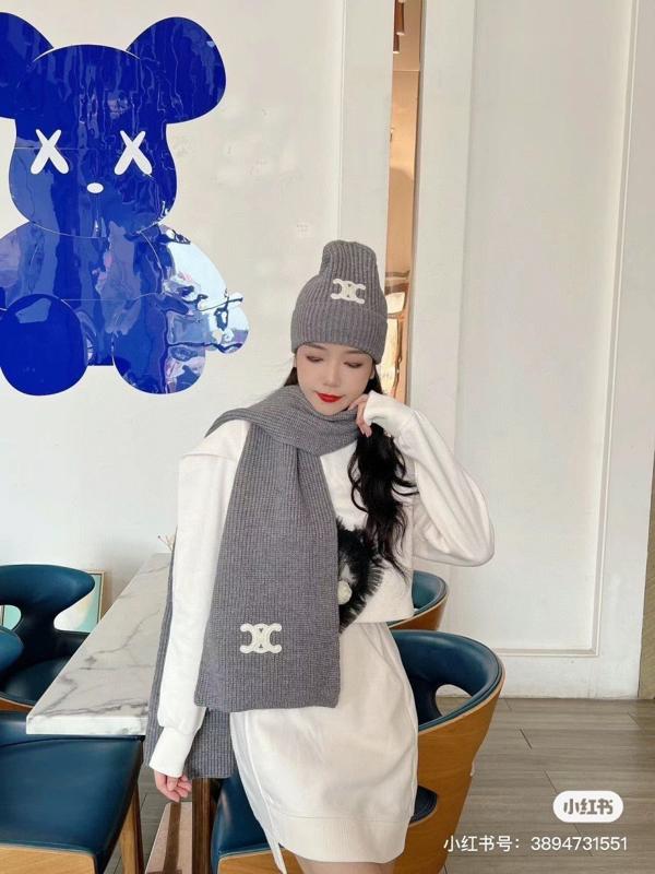 셀** 트리오페 니트 머플러