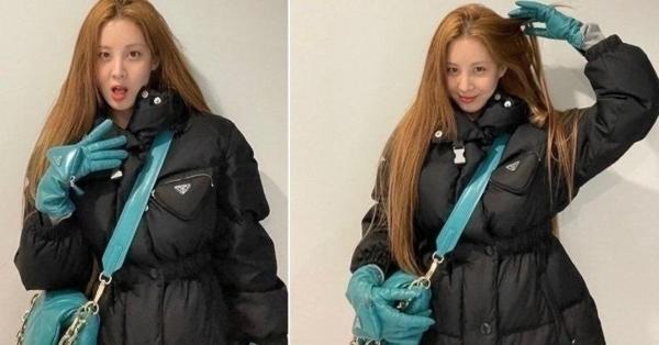 프** 여성 하프 패딩 (서연)