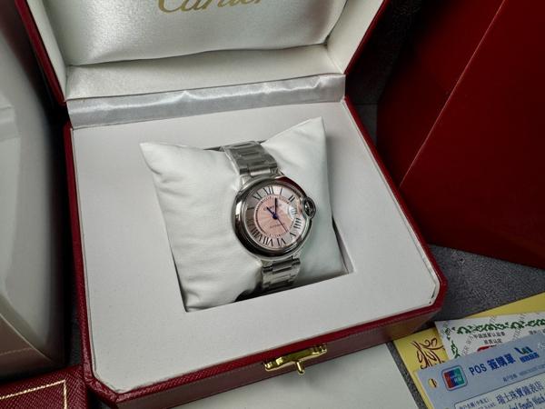 까*** 발롱 블루 드 핑크다이얼 33mm