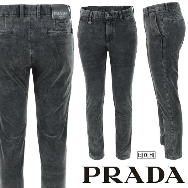 프** 클래식 미니 스틸 골덴 네이비 팬츠 골덴 코튼 원단