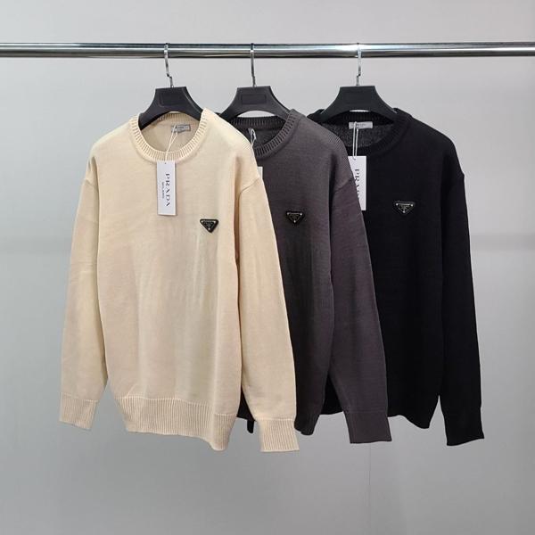 프** 로고와펜 클래식 니트