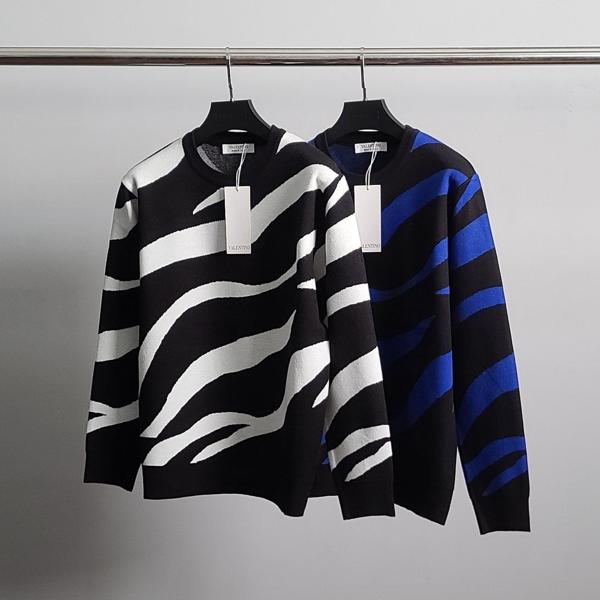 발*** 지브라 라운드 니트