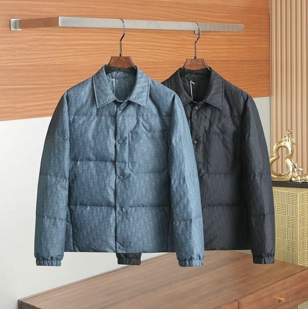 디* W2506 오블리크 테크니컬 다운 자켓