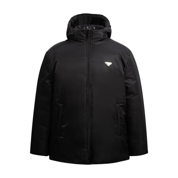 프** M1135 리나일론 리버시블 후드 다운 패딩