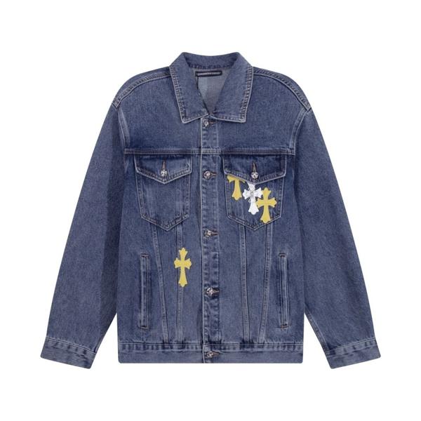 크* M1194 멀티 크로스 데님 자켓
