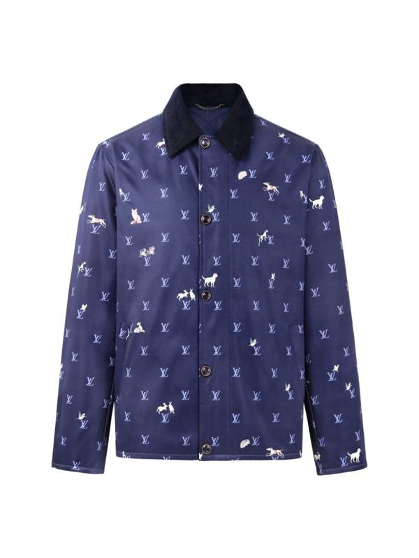 루* M1188 블루종 패디드 자켓