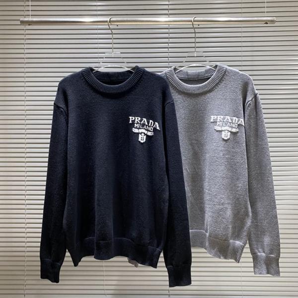 프** B641 밀라노 로고 니트