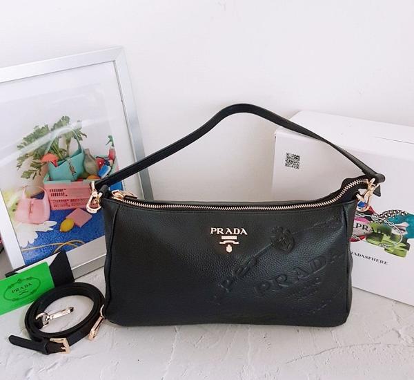 프** 고급 유진 불박크로스백 블랙