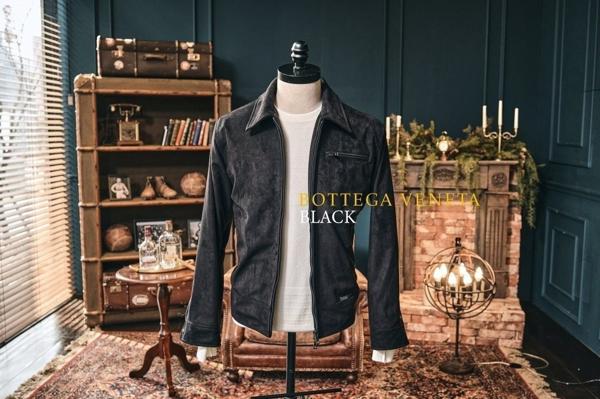 보** 빈티지 가죽자켓