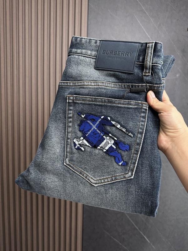 버** 로고 보풀자수 워싱스판 데님진수입최고급