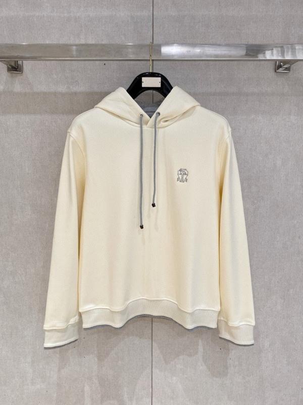 브*** 쿠치넬리 톤배색 후드(기모)