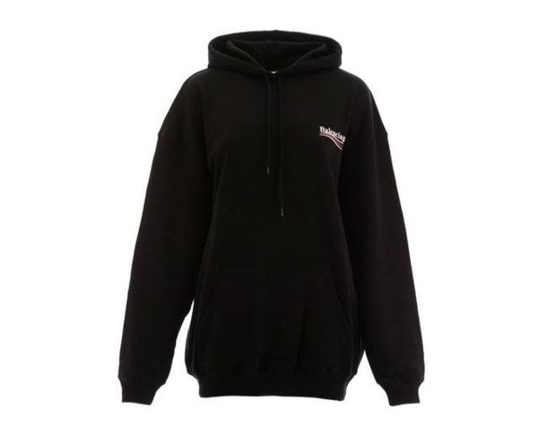 발**** 웨이브로고 후드티