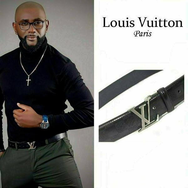 루* LV실버장식 벨트