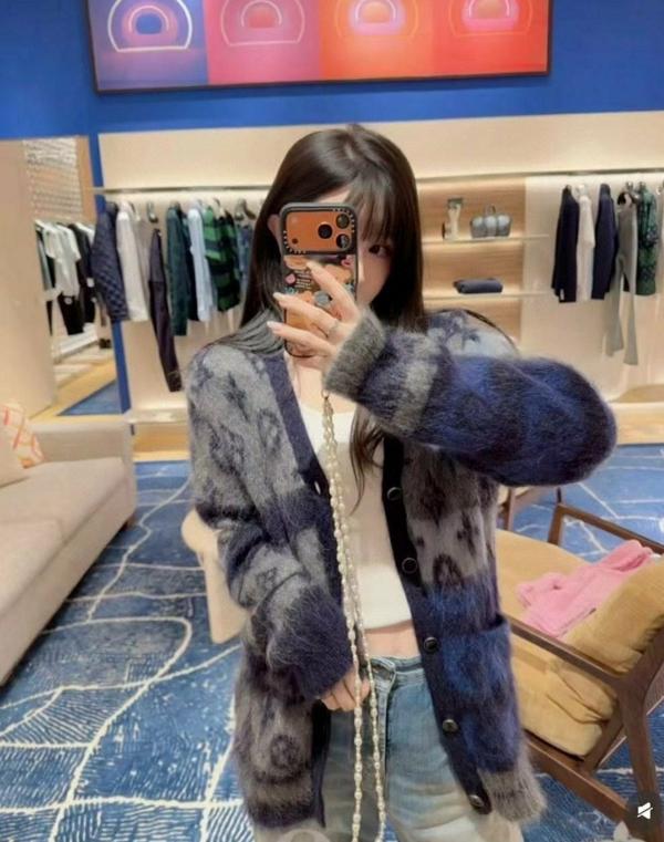 루* 모헤어 가디건