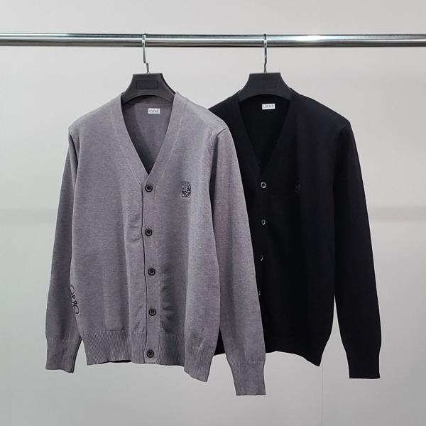 로** 아나그램자수 울 가디건