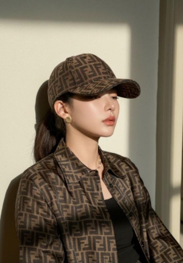 펜* FF로고 자가드 볼캡 수입