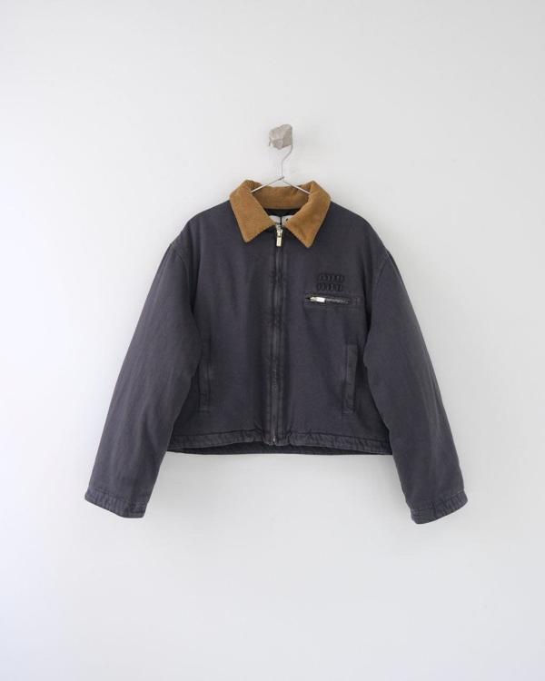 미*** 25 로고 패치 아플리케 패딩 자켓  수입