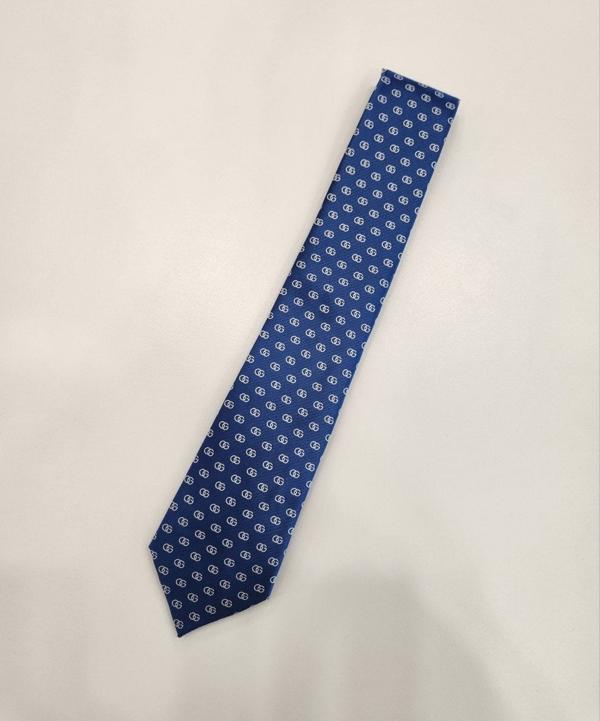 구* GG패턴 마틴 실크 넥타이