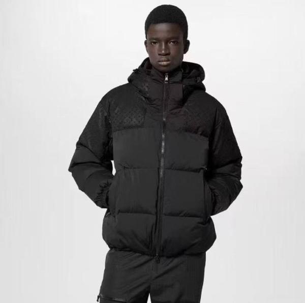 루* 모노그램 구스패딩