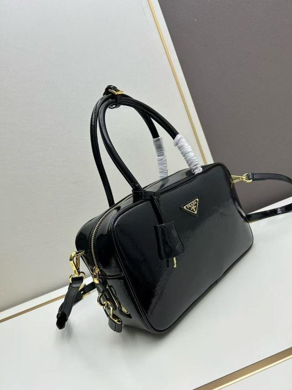 프** 애나멜 토트백 숄더백