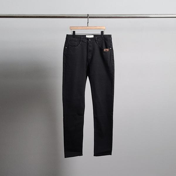 디* 스타프린트 흑 청바지