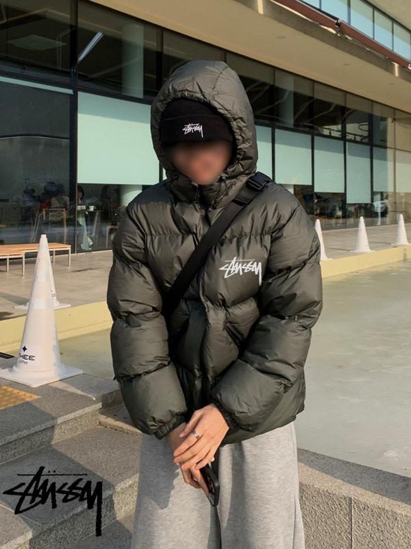 스** 덕다운 푸퍼 후드패딩